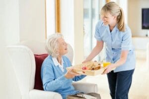 elderly in home care giver social life social isolation loneliness chronic
