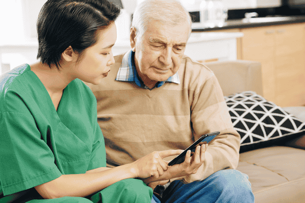 The Gentle Caregiver: Attending to Elderly Diabetic…