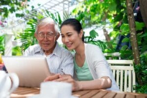 elderly in home care giver Government Financial Support Benefits