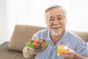 elderly in home care giver Vegetarian Diet Benefits Drawbacks
