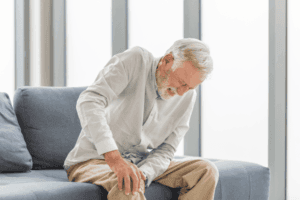 elderly in home care giver pain management complexity