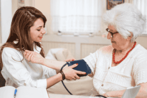 elderly in home care giver Hypertension cause Early Detection and Prevention