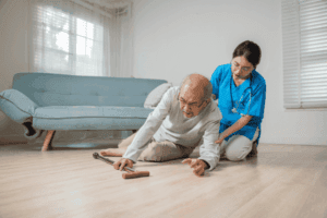 seniors falling risks dangers of falls in seniors common causes