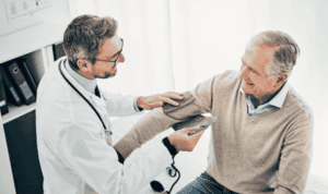 elderly seniors health care at home caregiver