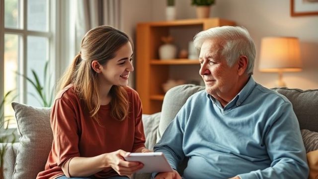 Dedicated caregiver providing affordable home care services with a focus on health monitoring and personal support.