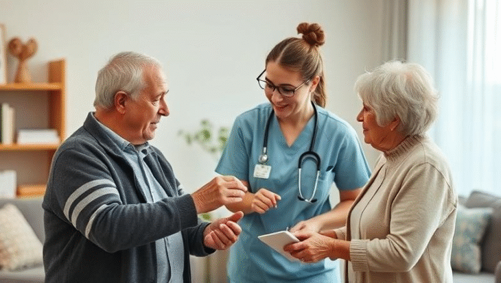 Dedicated Professional Providing Compassionate Home Care Services