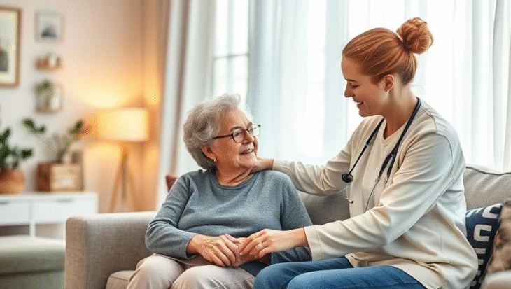 Compassionate Caregiver Offering Affordable Home Care Services