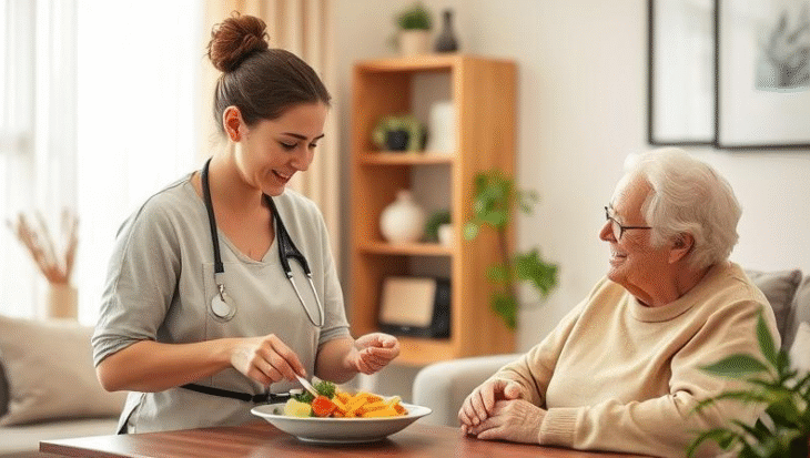 Dedicated Home Care Support Worker Specializing in Compassionate Client-Centered Care