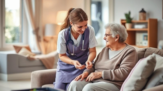Compassionate Caregiver Offering Affordable Home Care Services