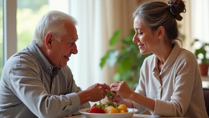 Compassionate Caregiver Focused on Independence and Well-Being