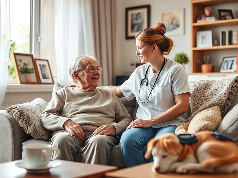 Compassionate Personal Support Worker Providing Exceptional Care