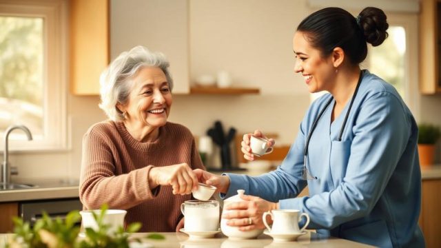 Dedicated Caregiver Providing Compassionate Support