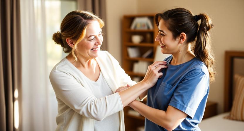 Dedicated PSW Providing Compassionate and Personalized Senior Care