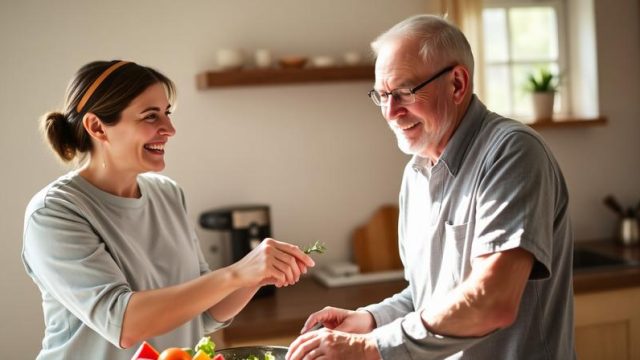 Dedicated Caregiver Blending Administrative Precision with Compassionate Senior Support