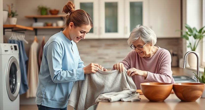 Dignified, steady home care — ADLs, safe transfers, calm companionship
