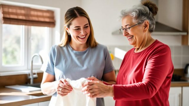 Certified Personal Support Worker supporting seniors with dementia care and safe transfers at home